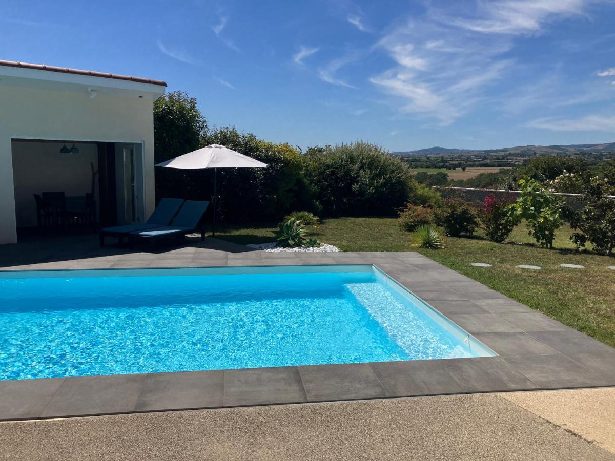 Gite Bambou Avec Piscine Saint-Andeol-le-Chateau 외부 사진
