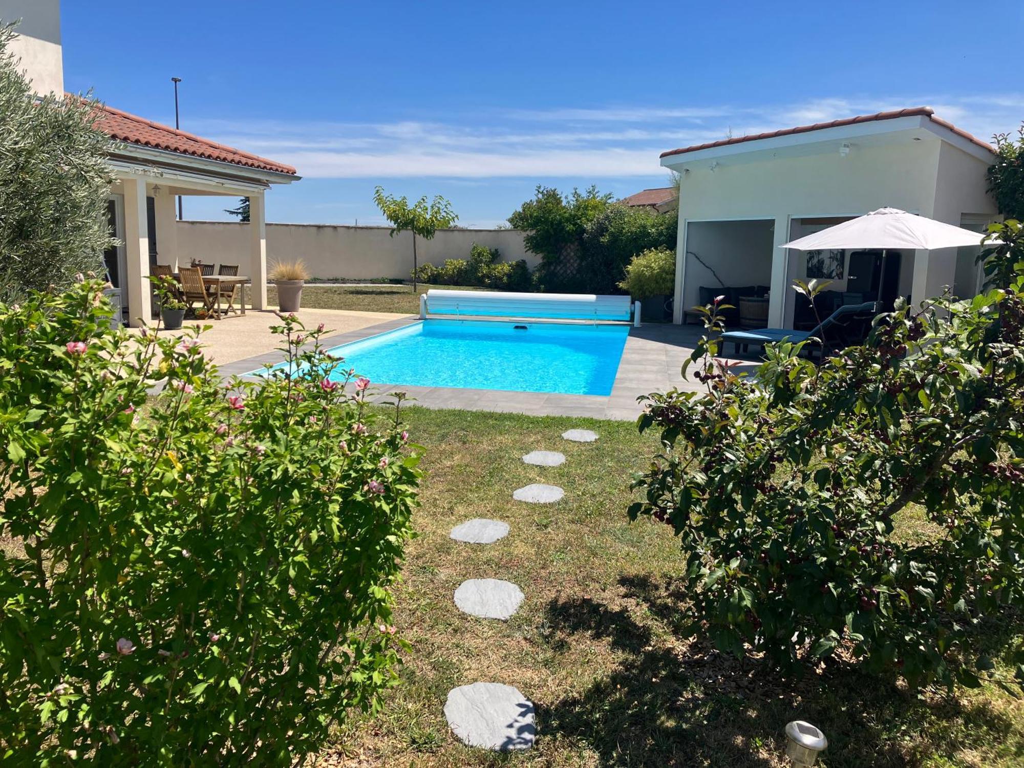 Gite Bambou Avec Piscine Saint-Andeol-le-Chateau 외부 사진